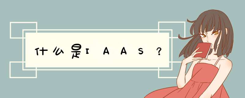 什么是IAAS？,第1张